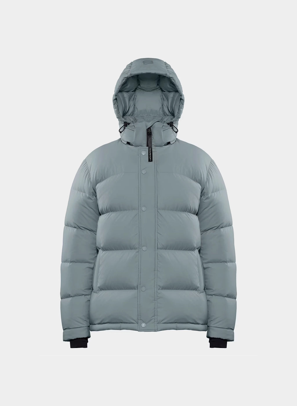 Long Down Puffer Jacket - Blue