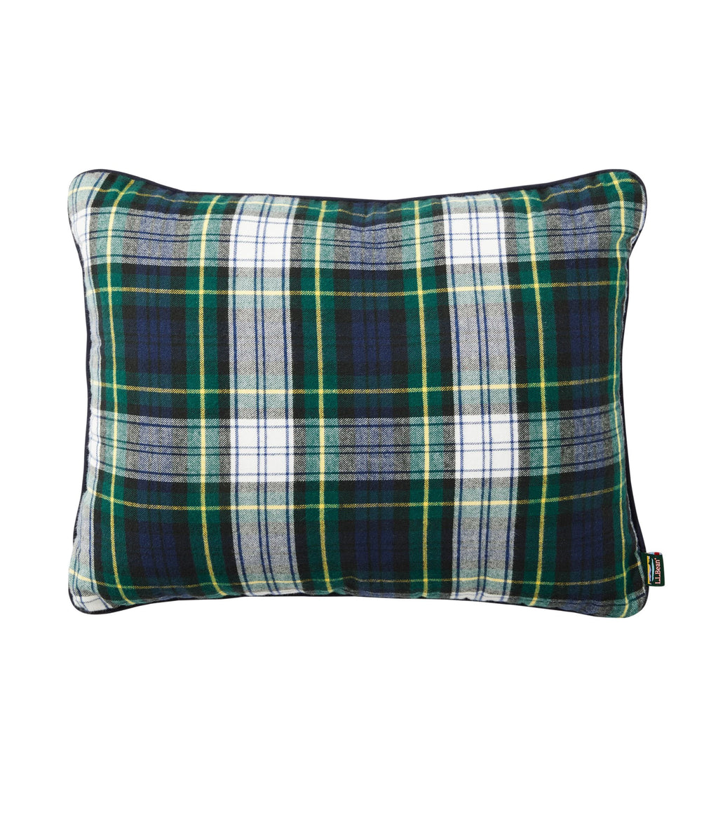 Flannel Camping Pillow - Plaid