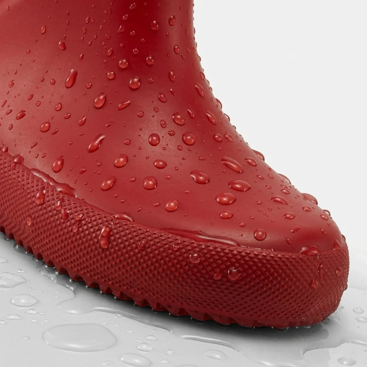 Kids' Rubber Rain Boots - Blue Dump Truck Print