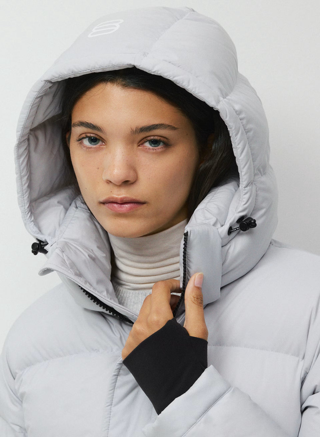 Short Down Puffer Jacket - Blue