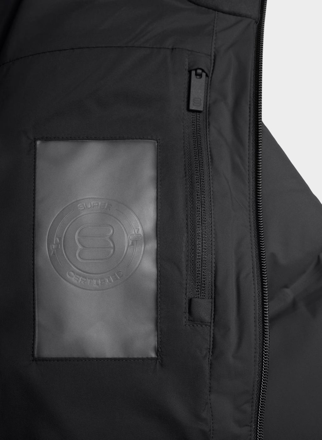 Waterproof Long Down Puffer Coat - Gray