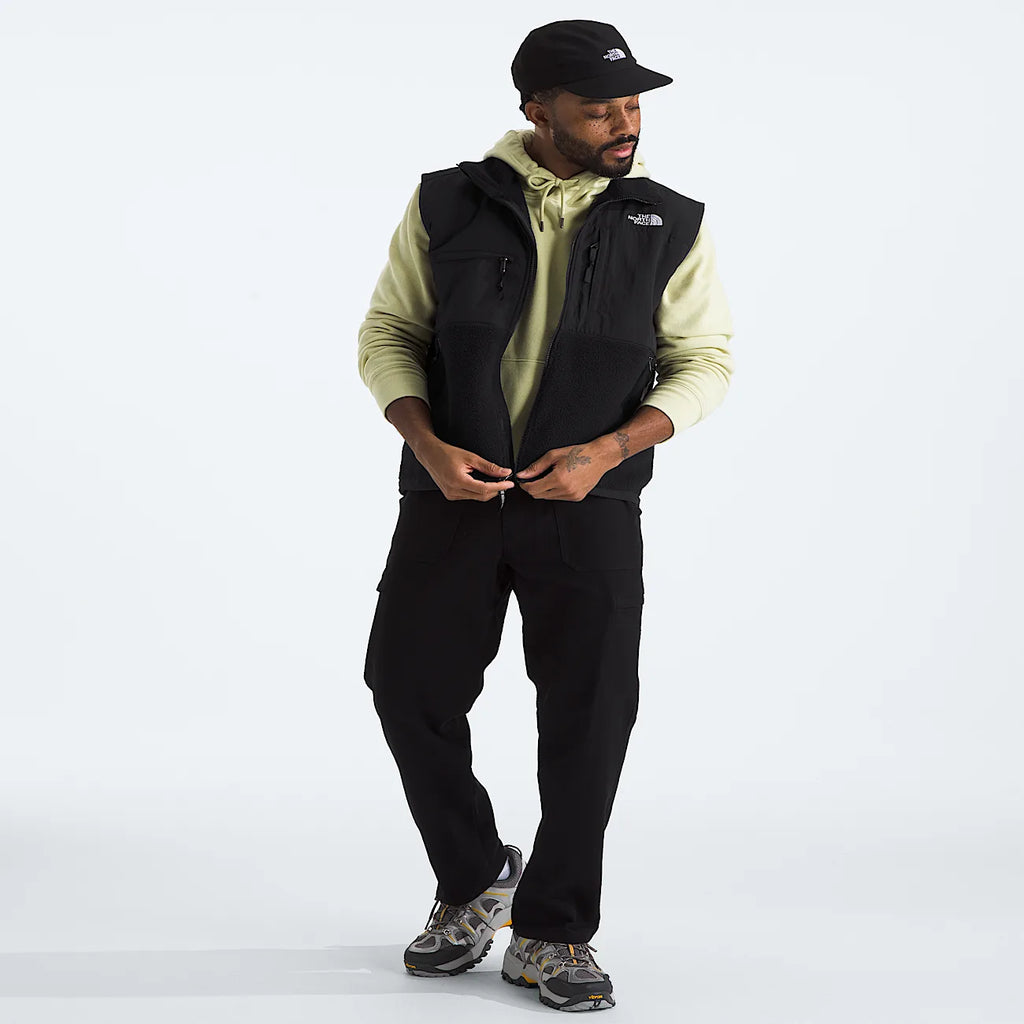 Men's Full-Zip Fleece Vest - Black