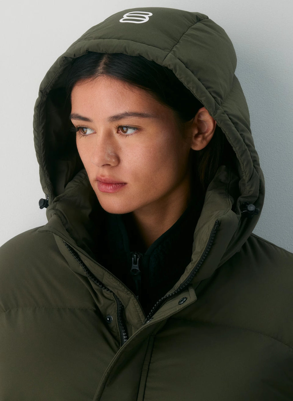 Short Down Puffer Jacket - Blue