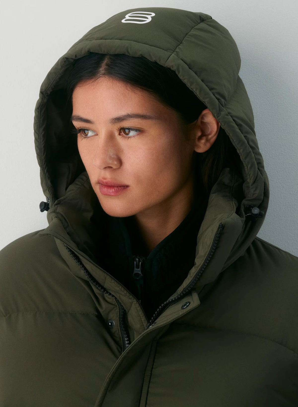 Short Down Puffer Jacket - Blue