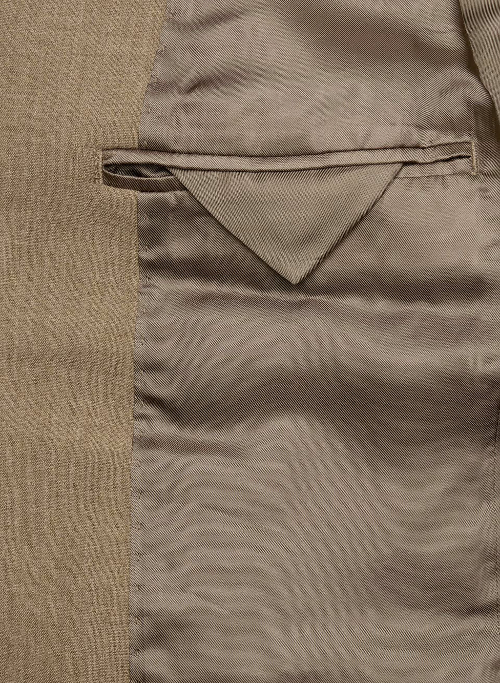Single-Breasted Stretch Blazer - Check