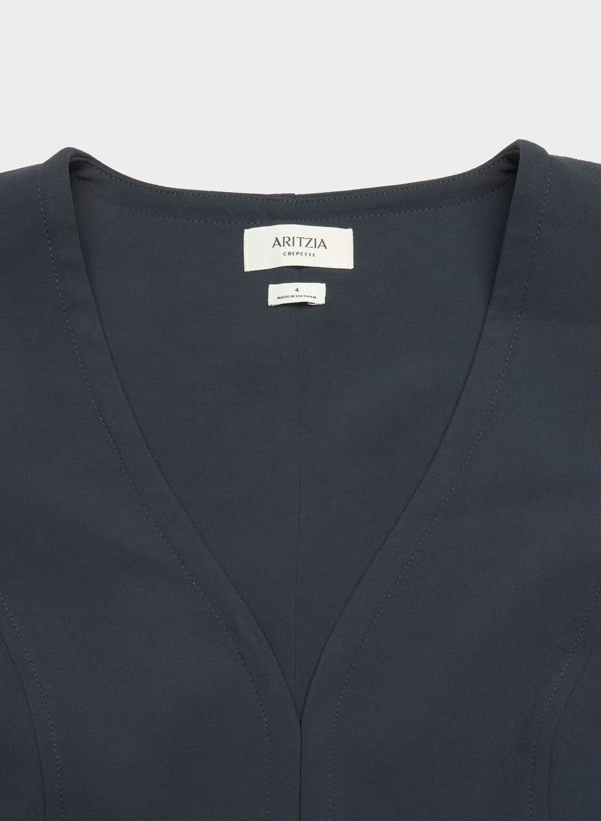 Lined Tailored Suit Vest - Olive