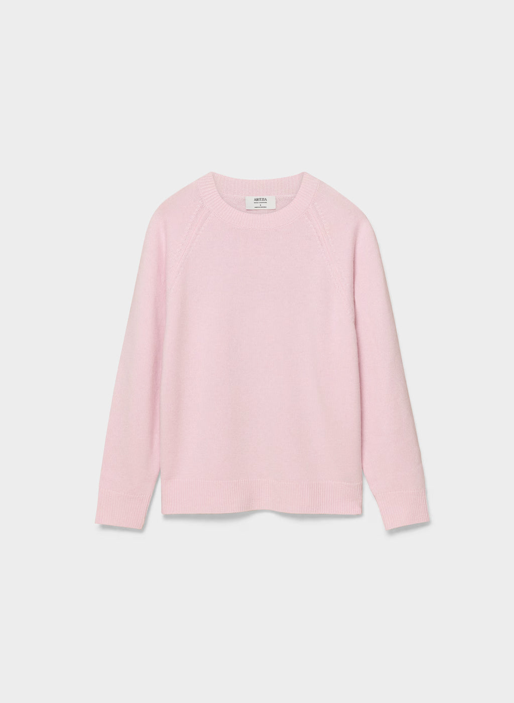 Wool Cashmere Raglan Sweater - Olive