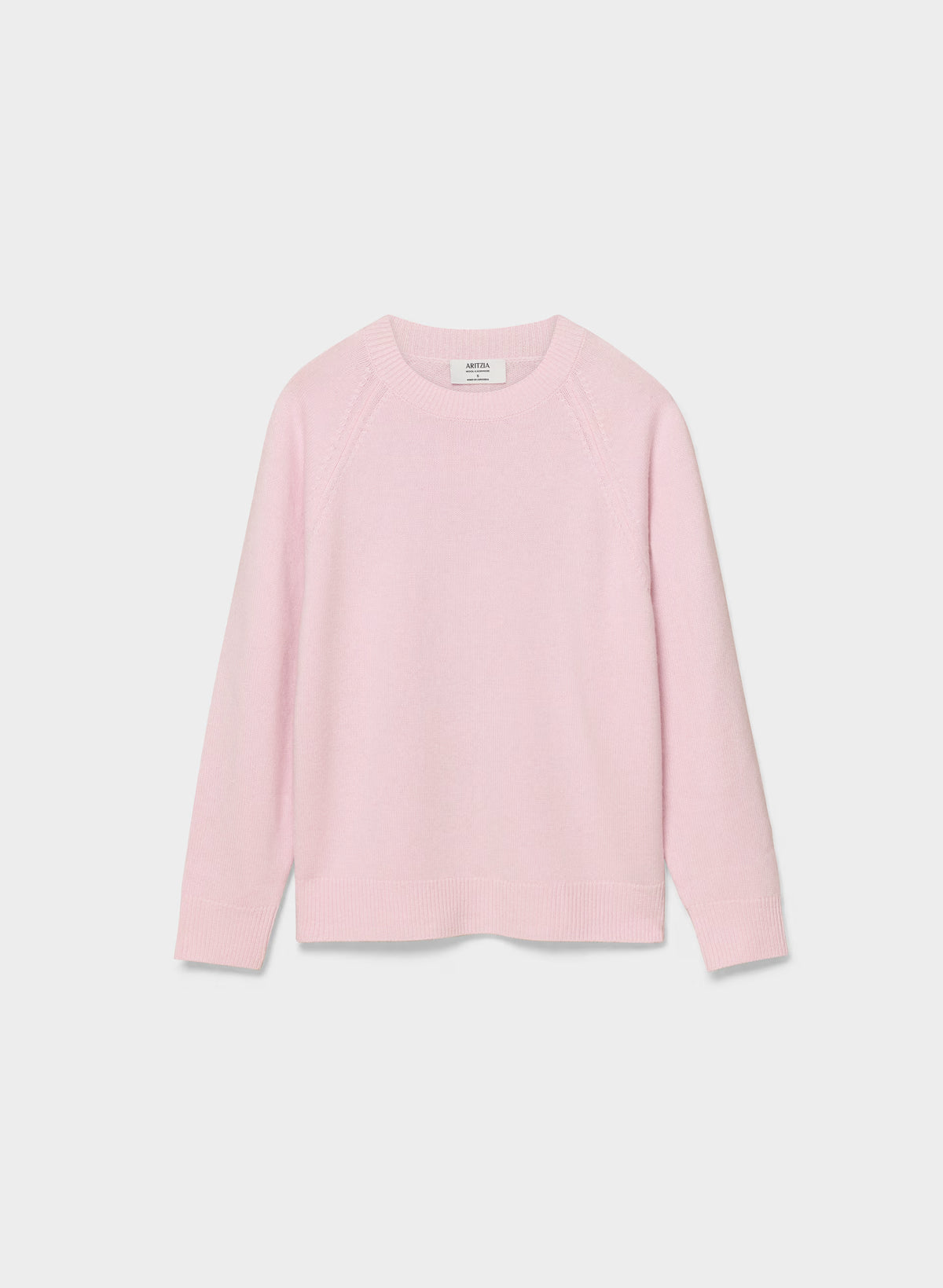 Wool Cashmere Raglan Sweater - Olive