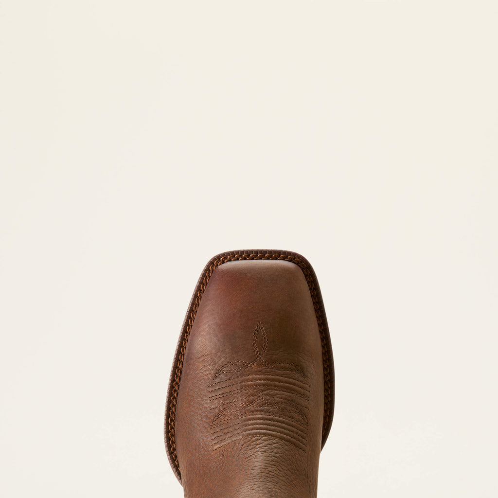 Men's Suede Wide Square Toe Chelsea Boots - Navy