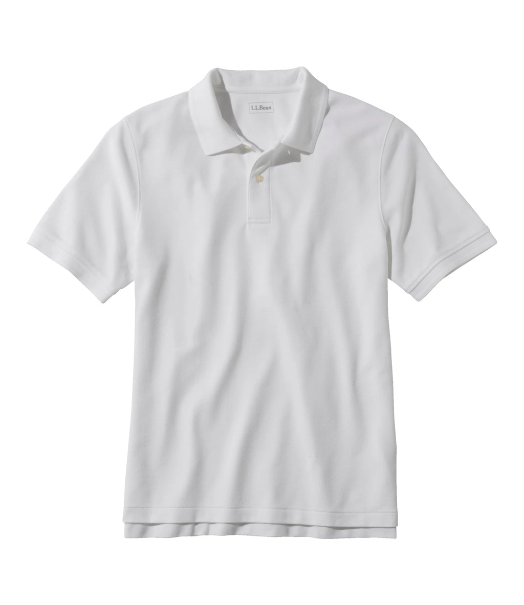 Men's Cotton Piqué Polo Shirt - Black