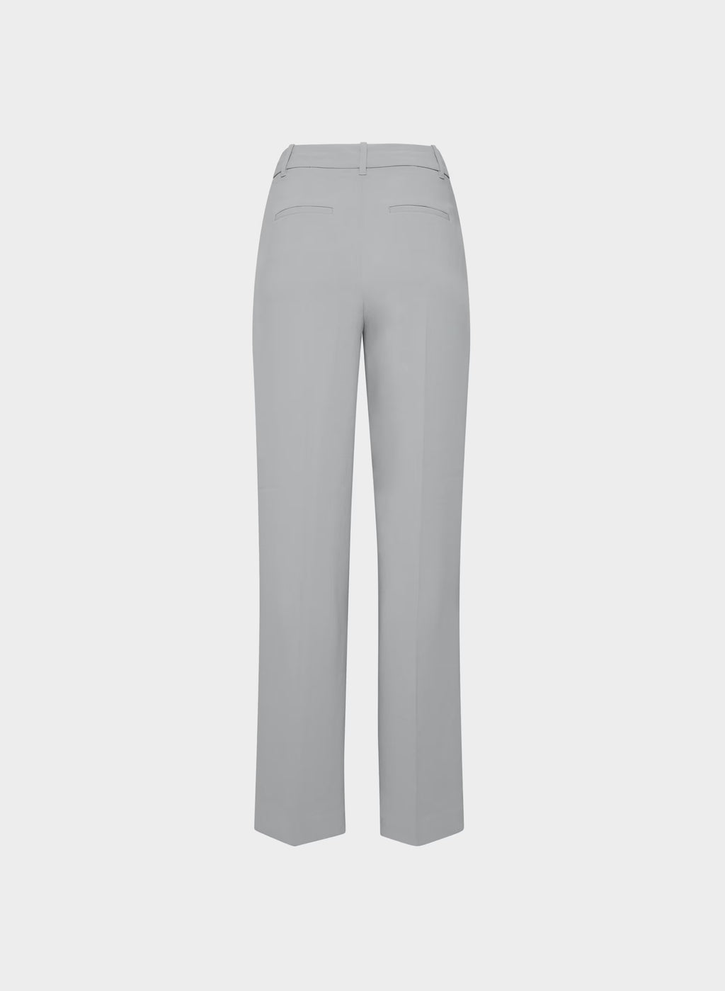 High-Rise Wide-Leg Crepe Trousers - Sand