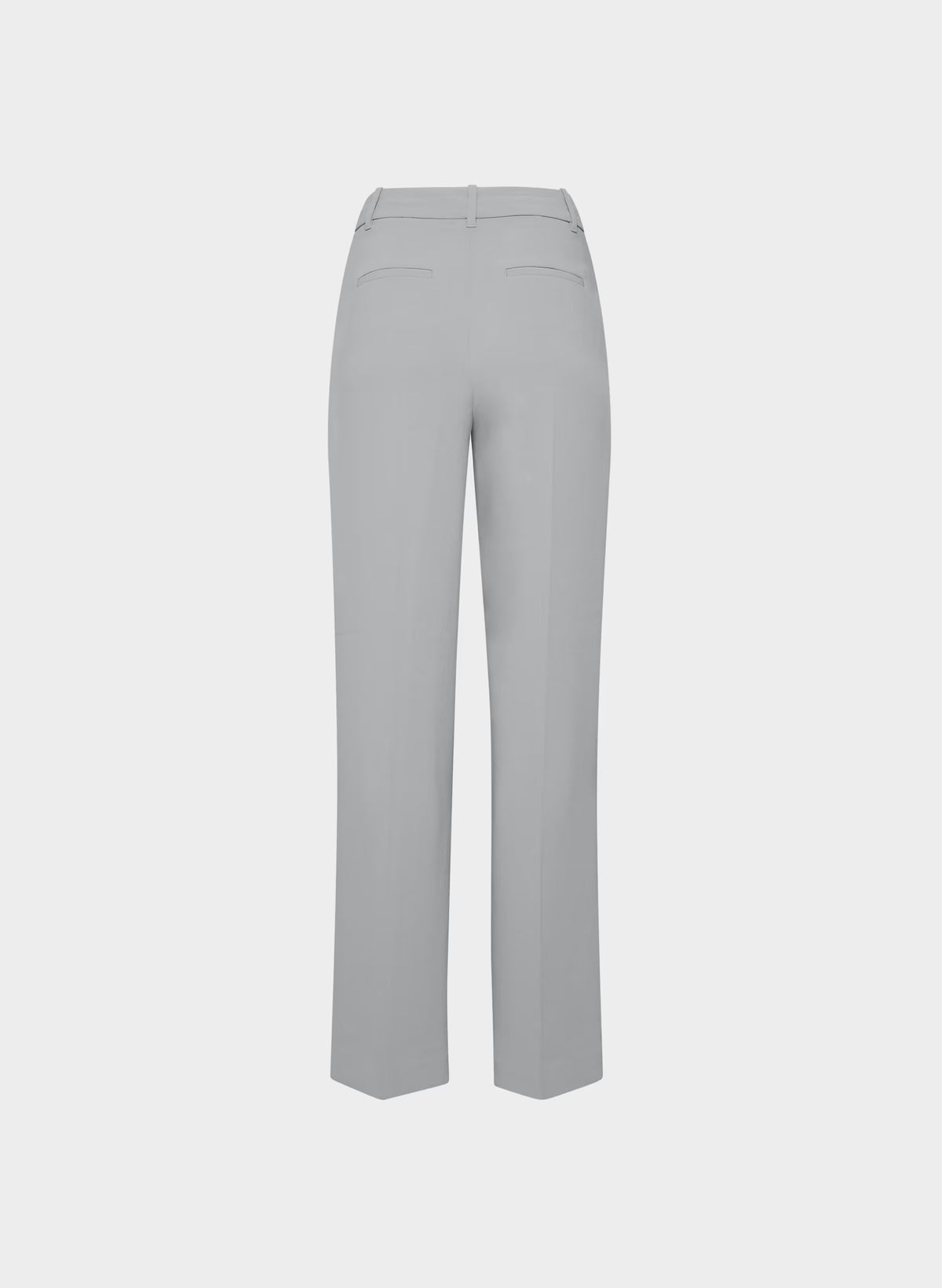 High-Rise Wide-Leg Crepe Trousers - Sand