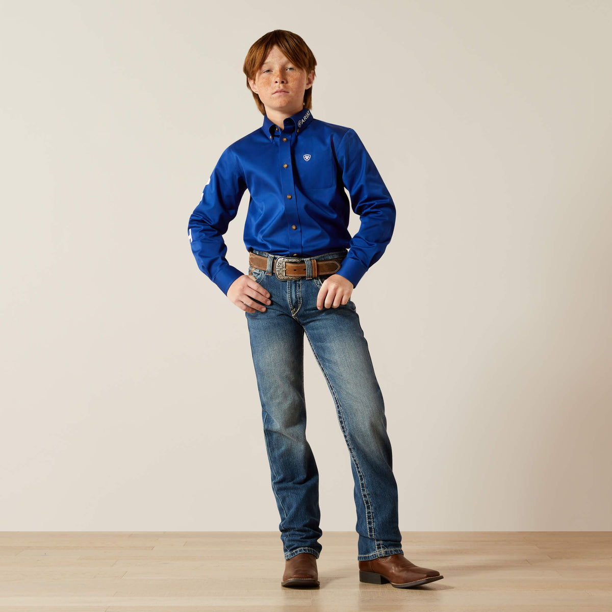 Boys' Slim Straight Leg Jeans - Blue