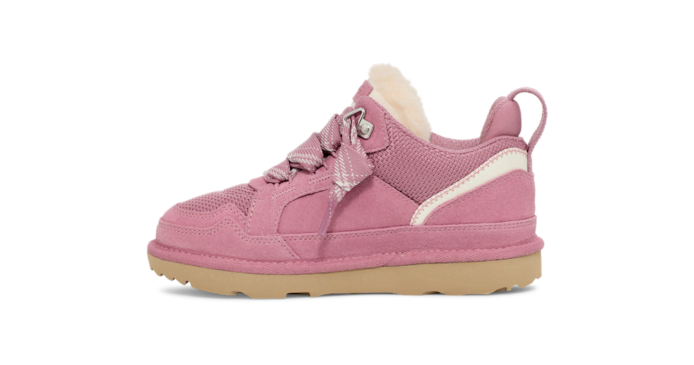 Kids' Suede Mesh Sneaker - Dusted Iris
