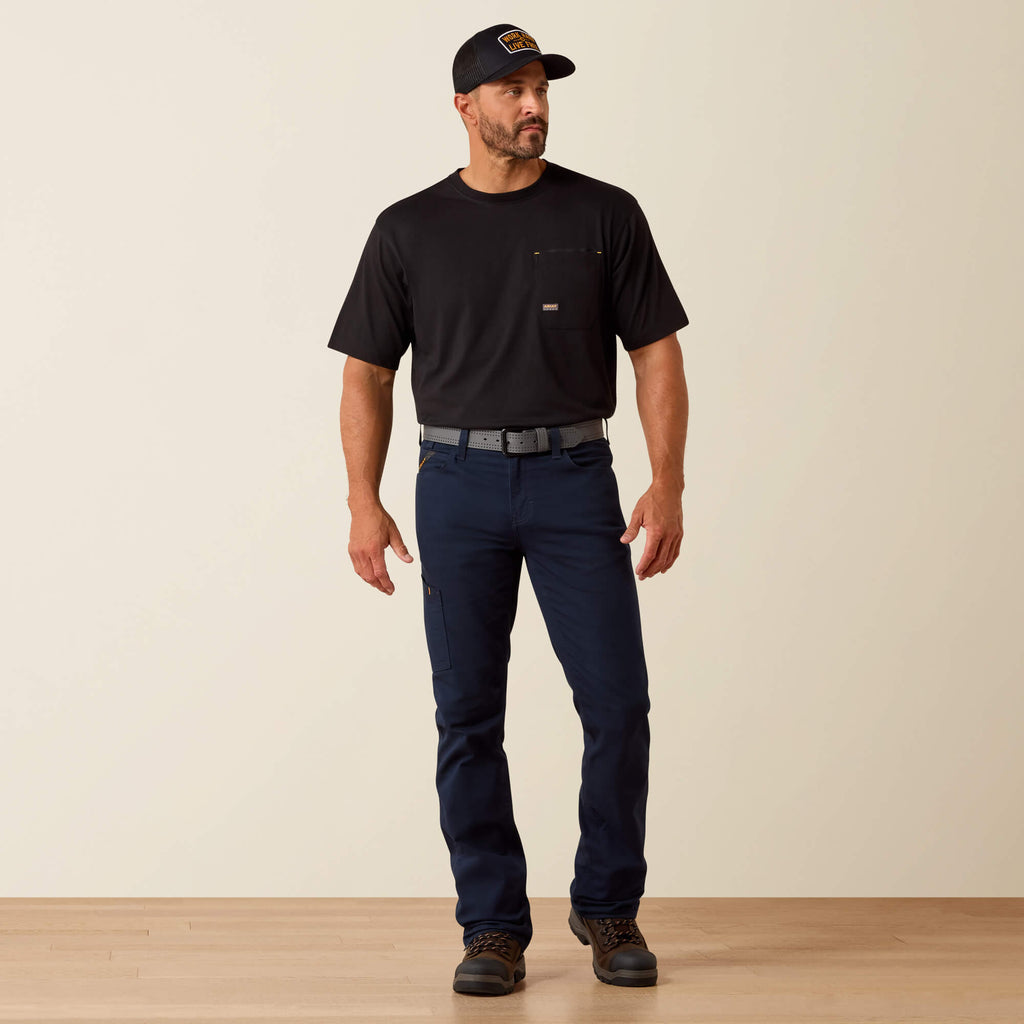 Men's Slim Stretch Canvas Work Pants - Gray