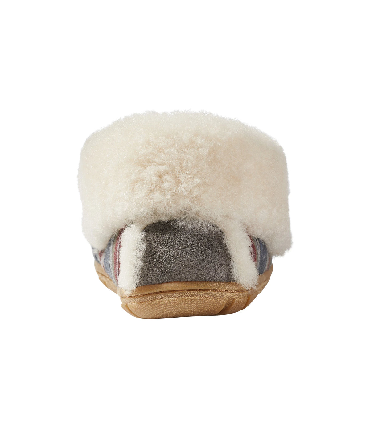 Women's Plaid Shearling Moccasin Slippers