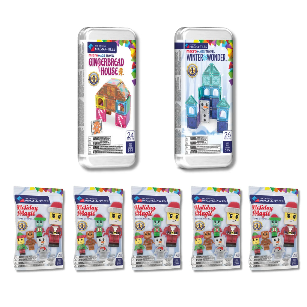 Winter Travel Building Toy Bundle