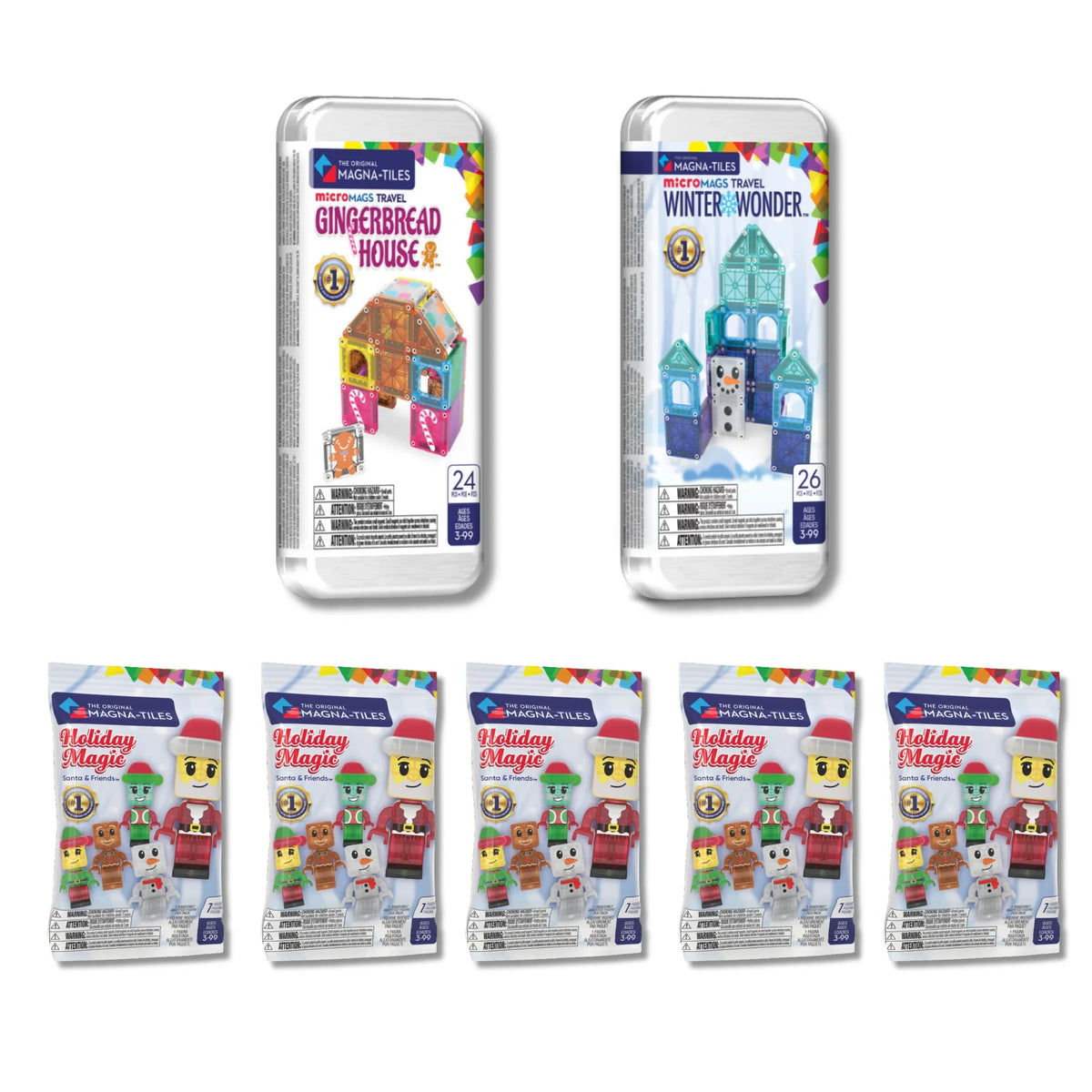 Winter Travel Building Toy Bundle