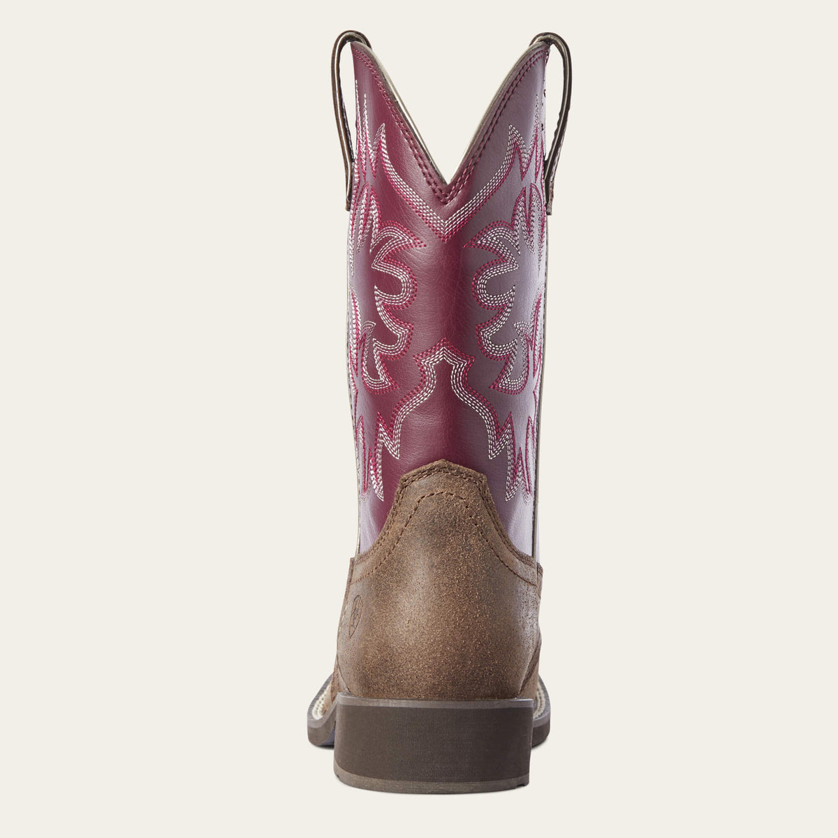 Women's Iridescent Leather Western Boots - Cider