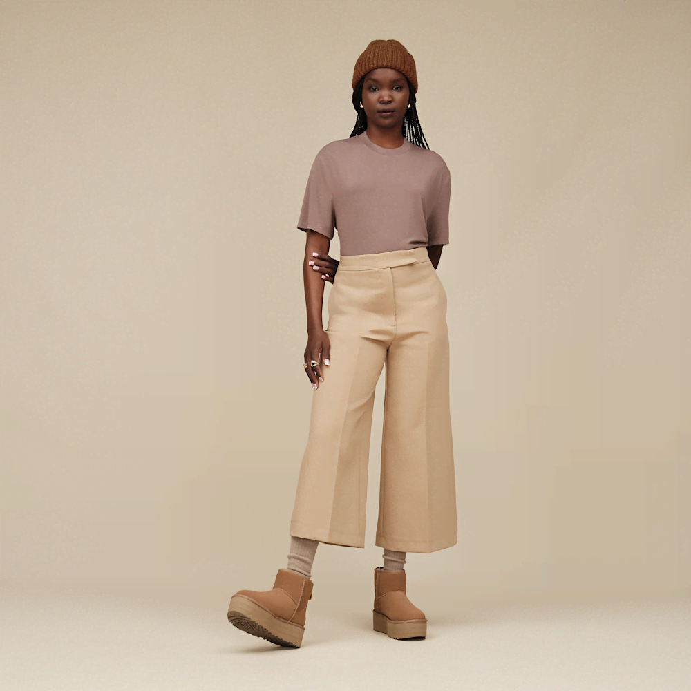 Women's Oversized Viscose Blend Tee