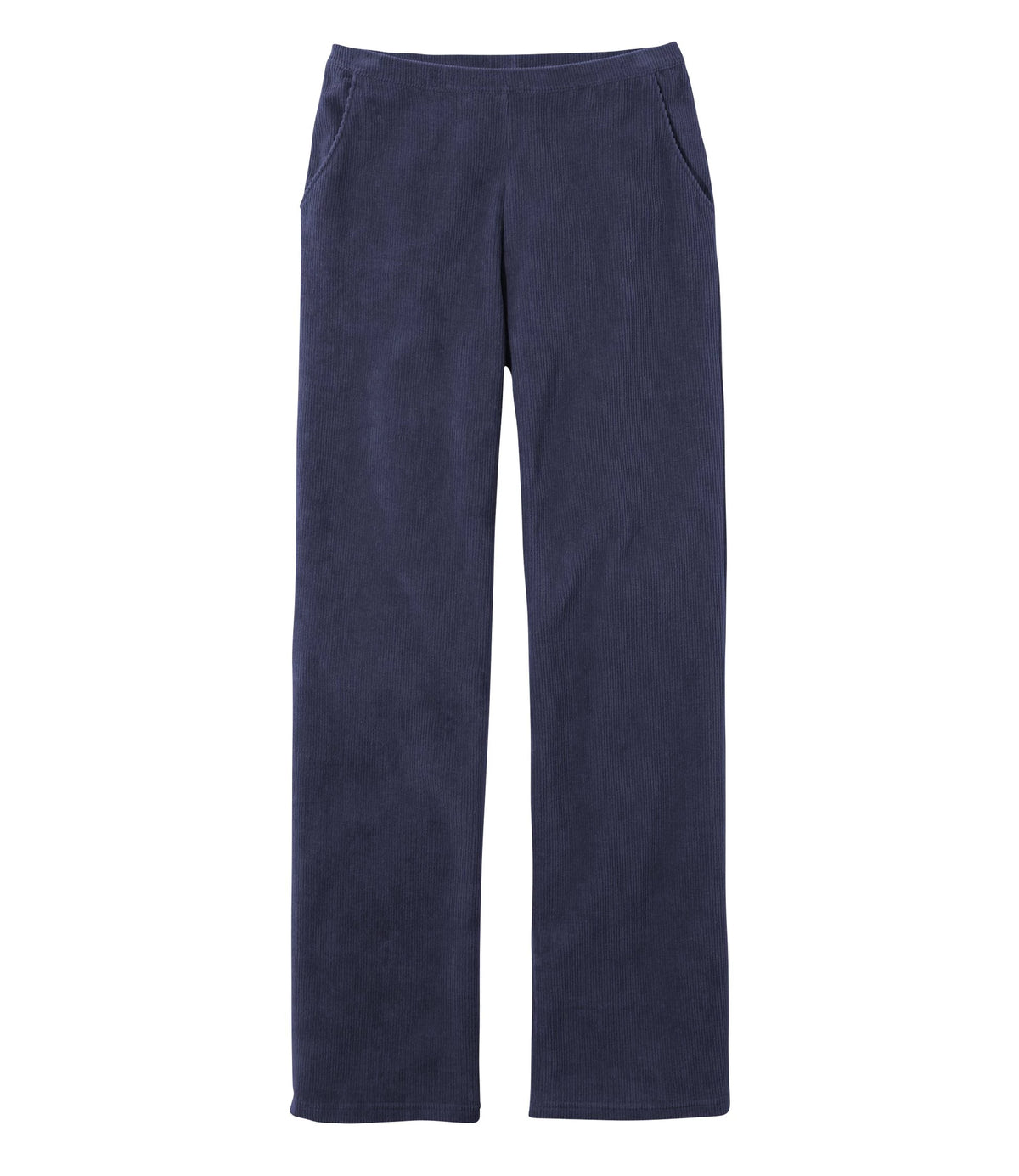 Women's Stretch Corduroy Straight-Leg Pants - Khaki