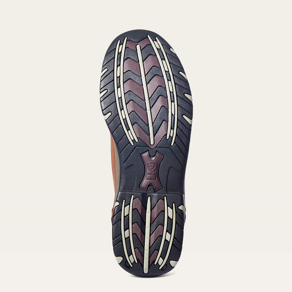 Waterproof Lace-Up Trail Riding Boot - Copper