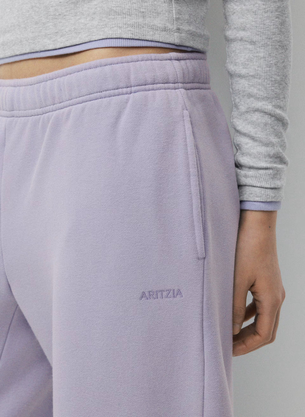Straight-Leg Fleece Sweatpants - Yellow