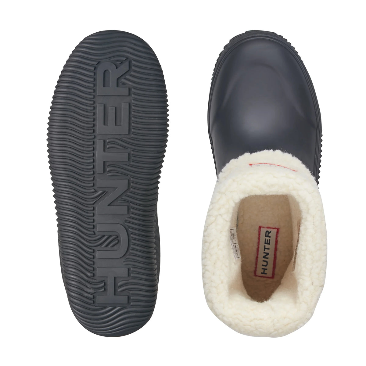 Women's Insulated Roll-Top Snow Boots - Black