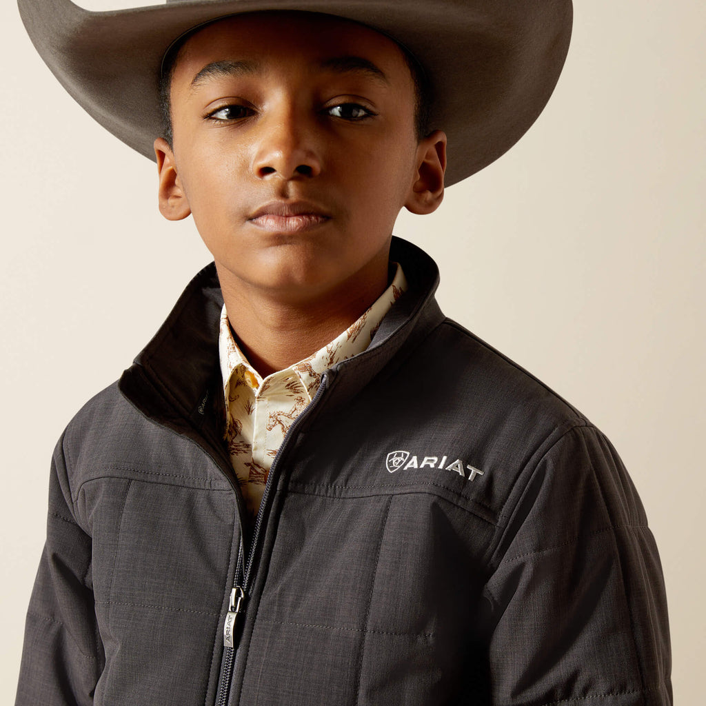 Boys' Insulated Ripstop Jacket - Green