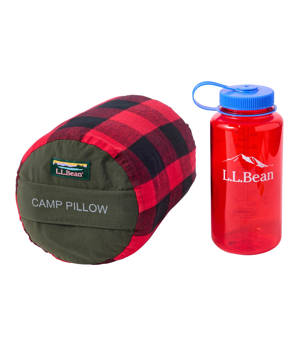 Flannel Camping Pillow - Plaid