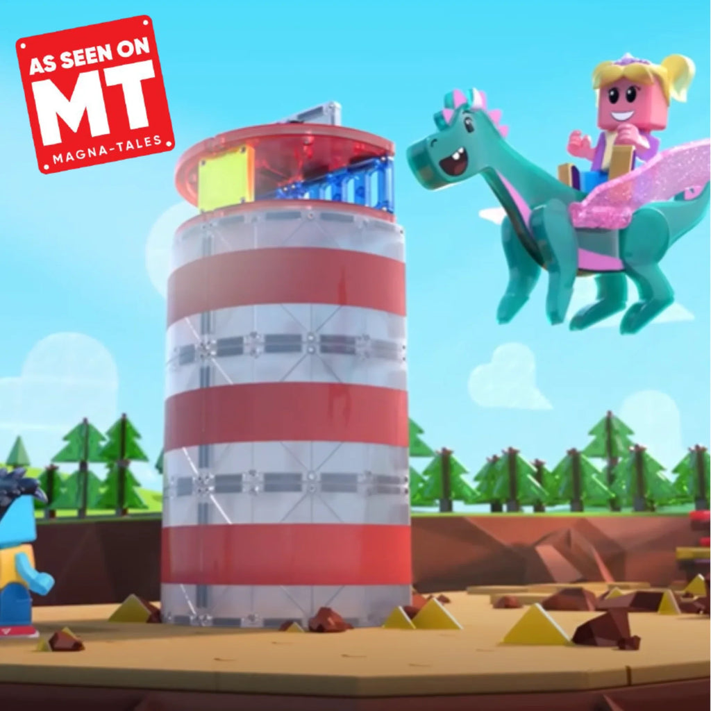 Lighthouse Rescue Magnetic Building Set - 26 Pieces
