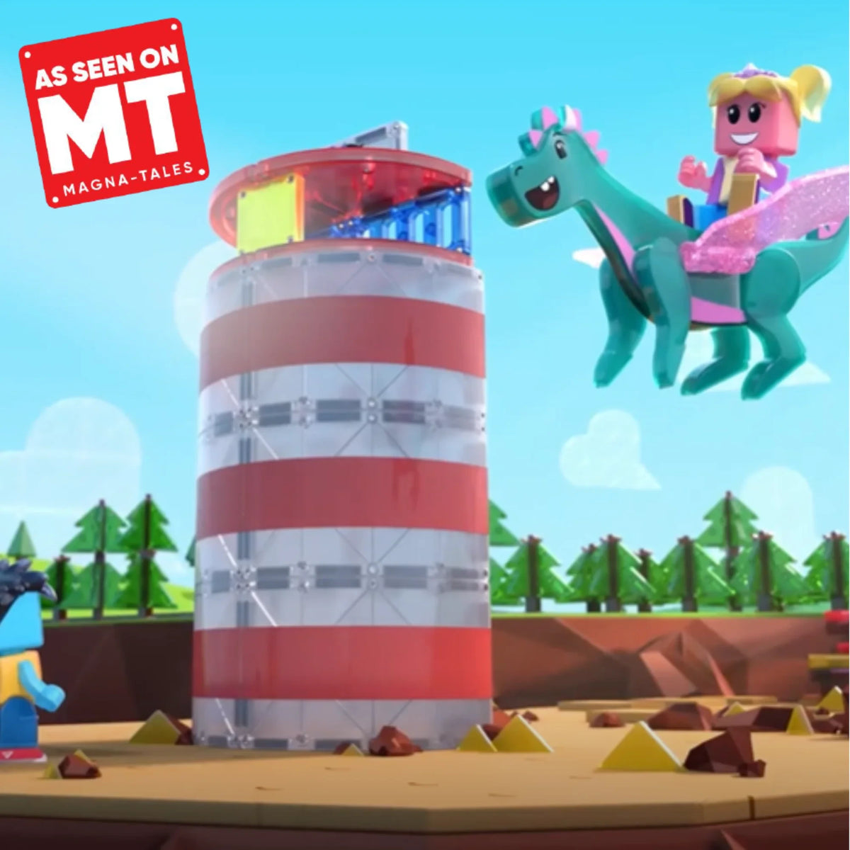 Lighthouse Rescue Magnetic Building Set - 26 Pieces