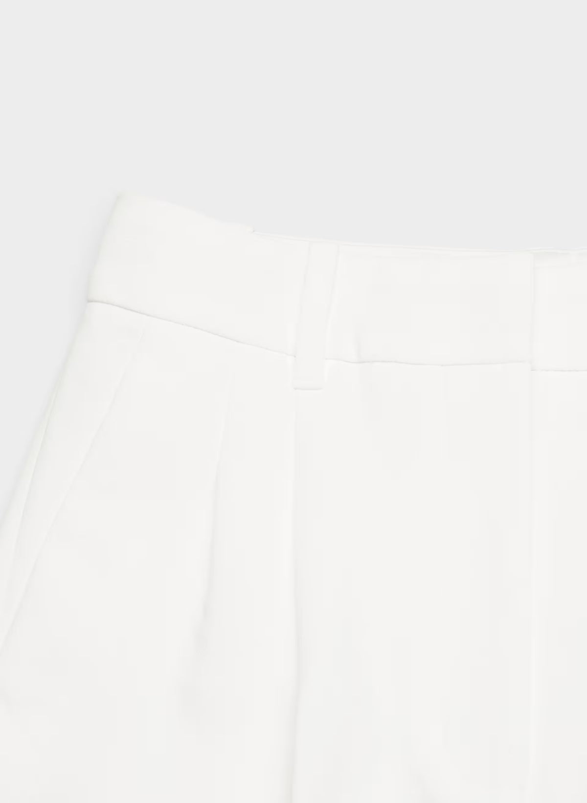 High-Rise Wide-Leg Crepe Trousers - Sand