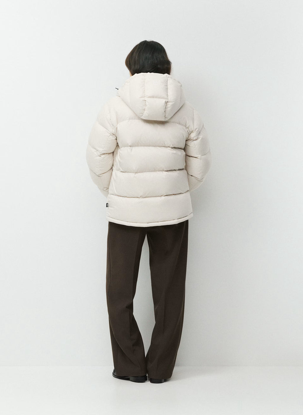 Long Down Puffer Jacket - Blue