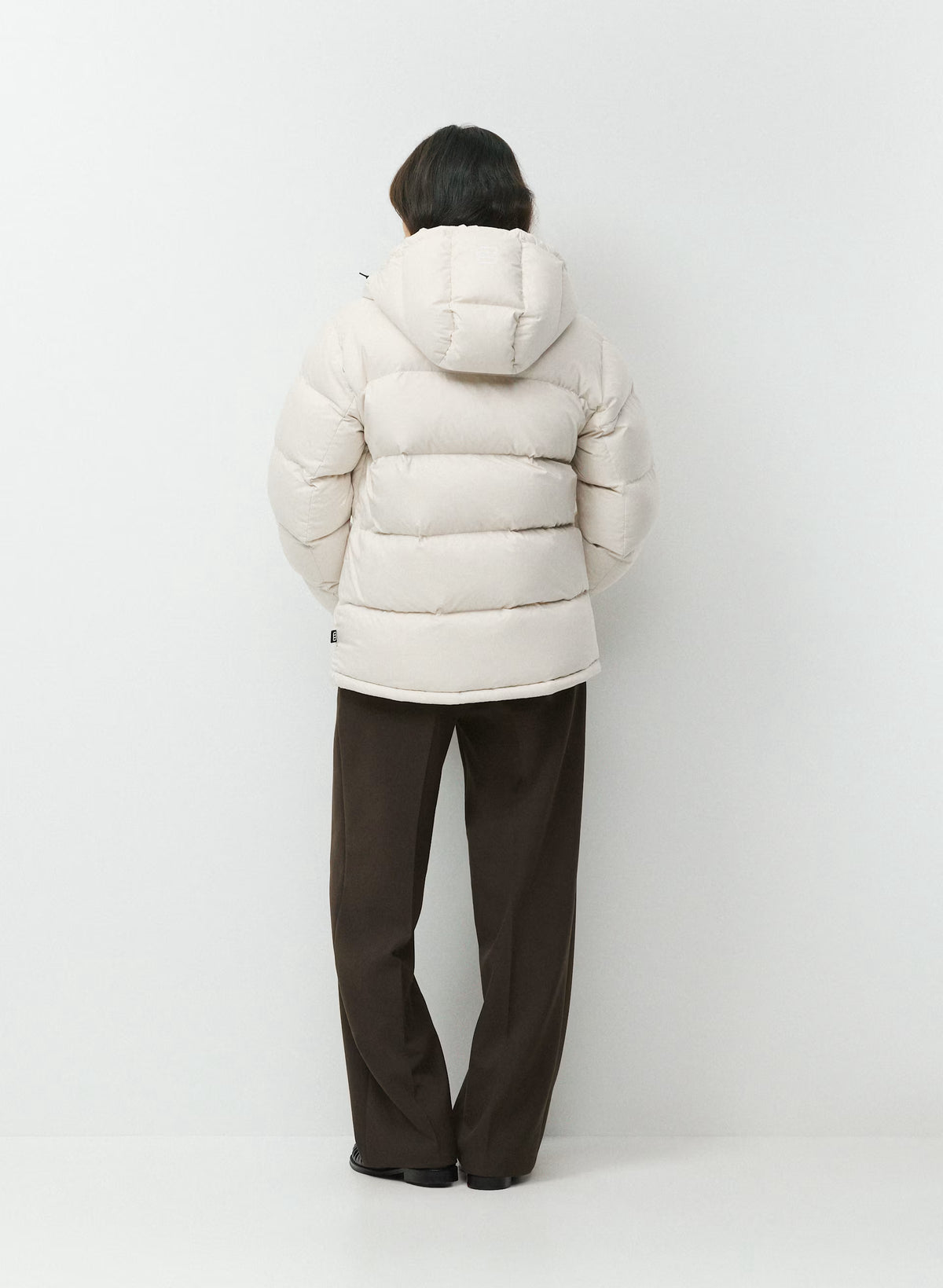 Long Down Puffer Jacket - Blue