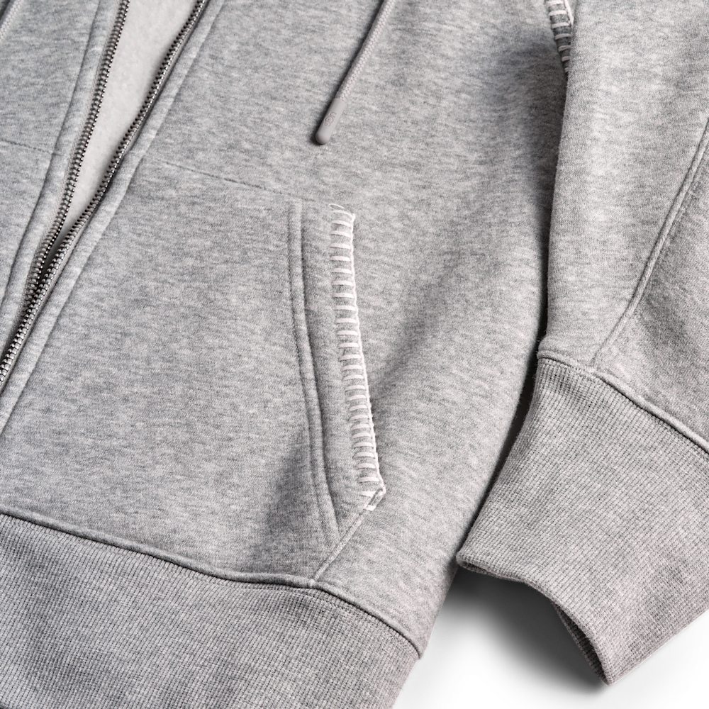Women's Full-Zip Hoodie - Sand Heather