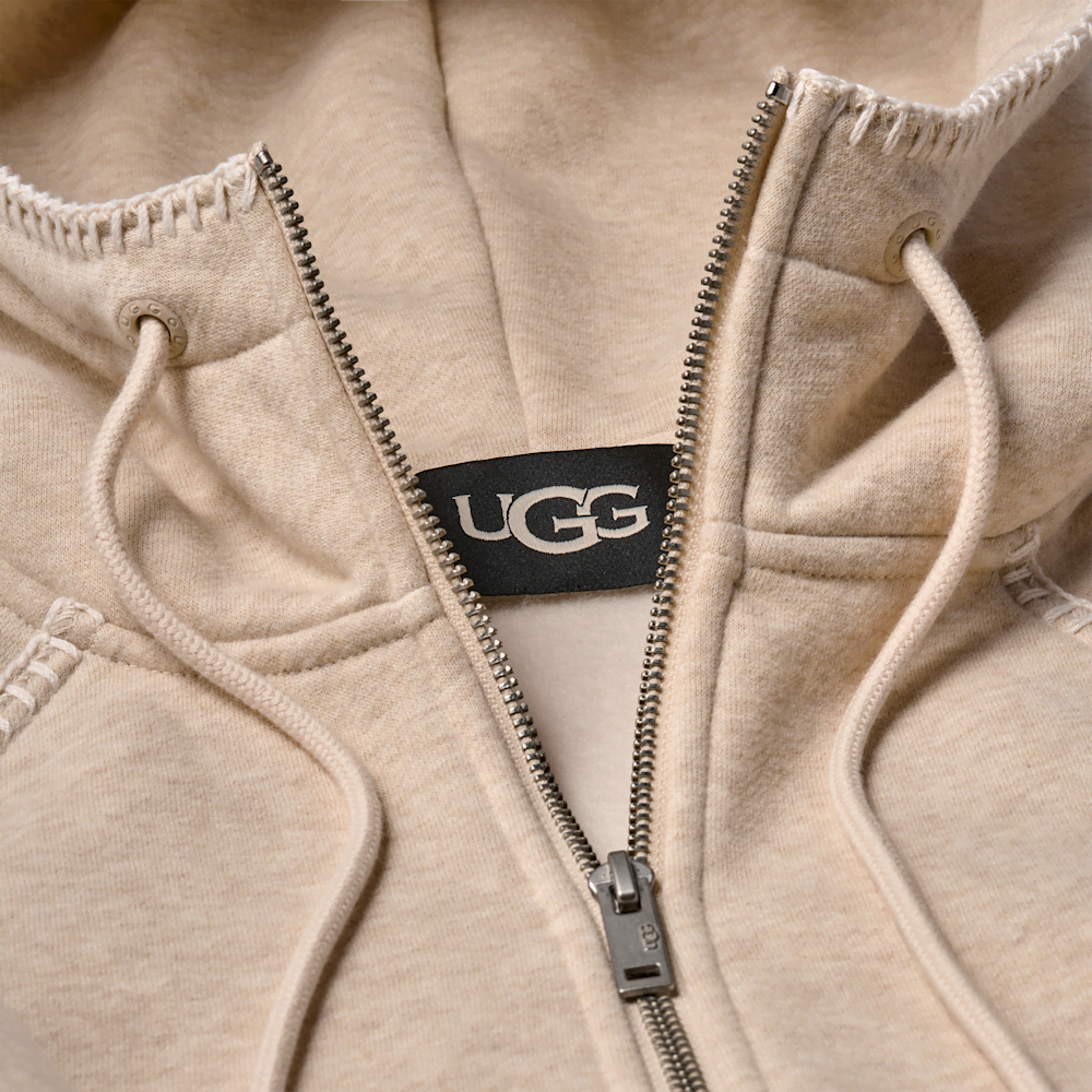 Women's Full-Zip Hoodie - Sand Heather