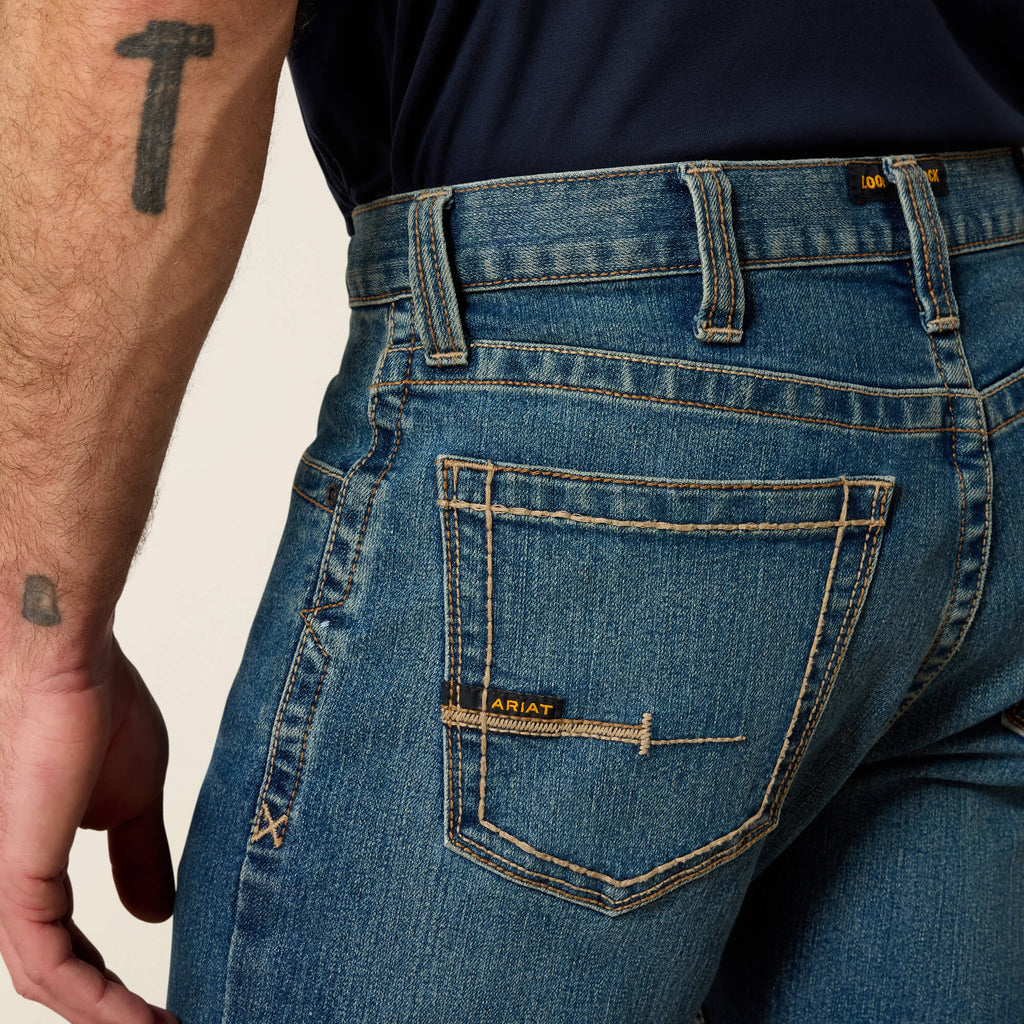 Men's Extra-Slim Stretch Work Jeans - Rico