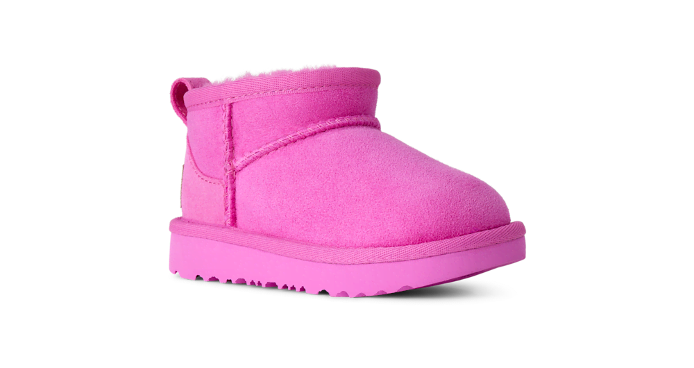Toddler Sheepskin Mini Boot - Chestnut