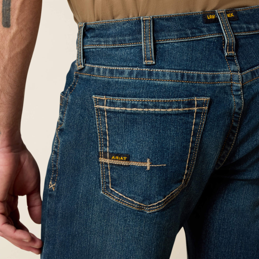 Men's Extra-Slim Stretch Work Jeans - Rico
