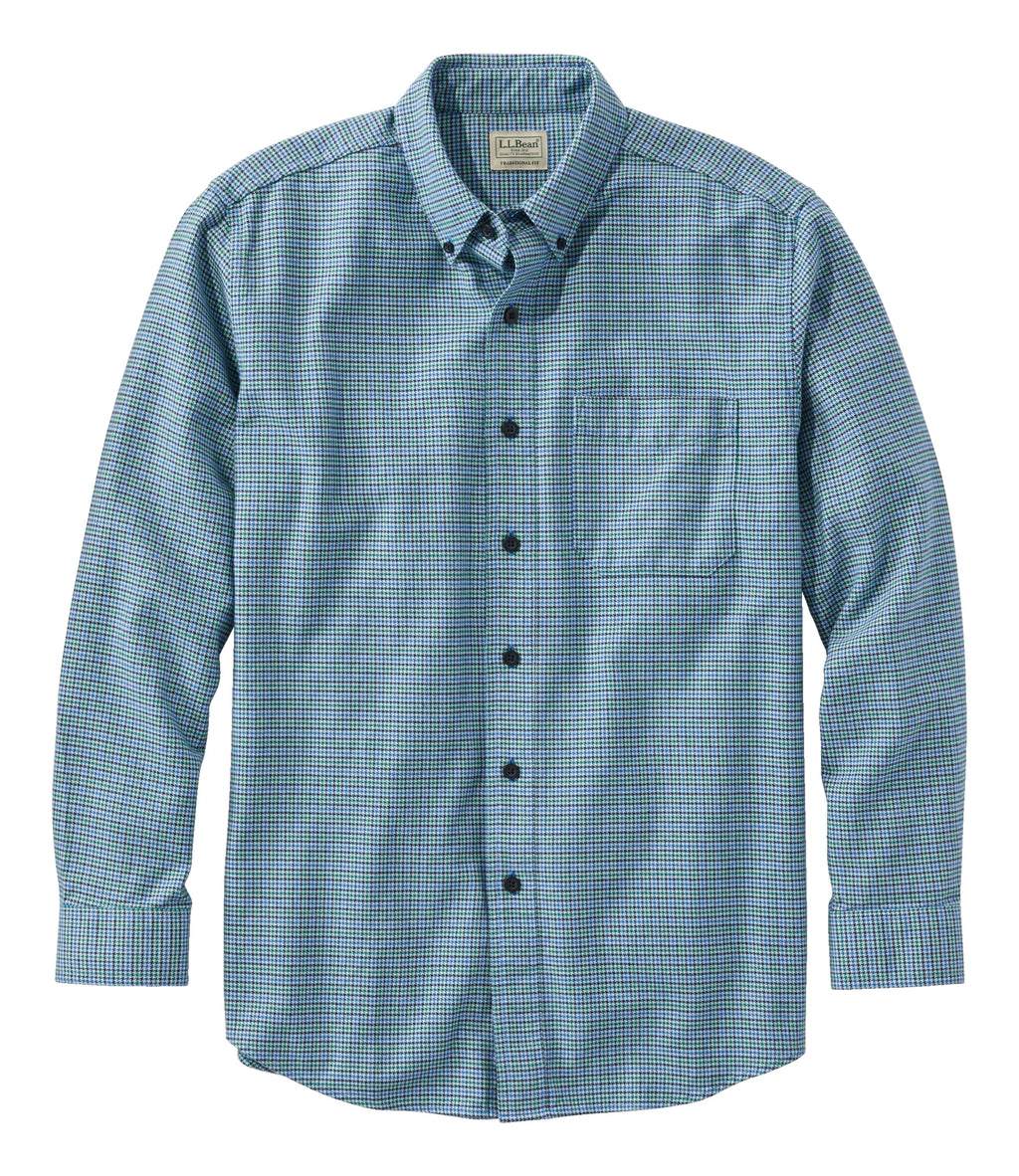 Men's Cotton Flannel Shirt - Charcoal