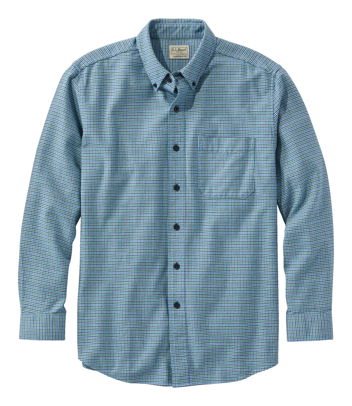 Men's Cotton Flannel Shirt - Charcoal