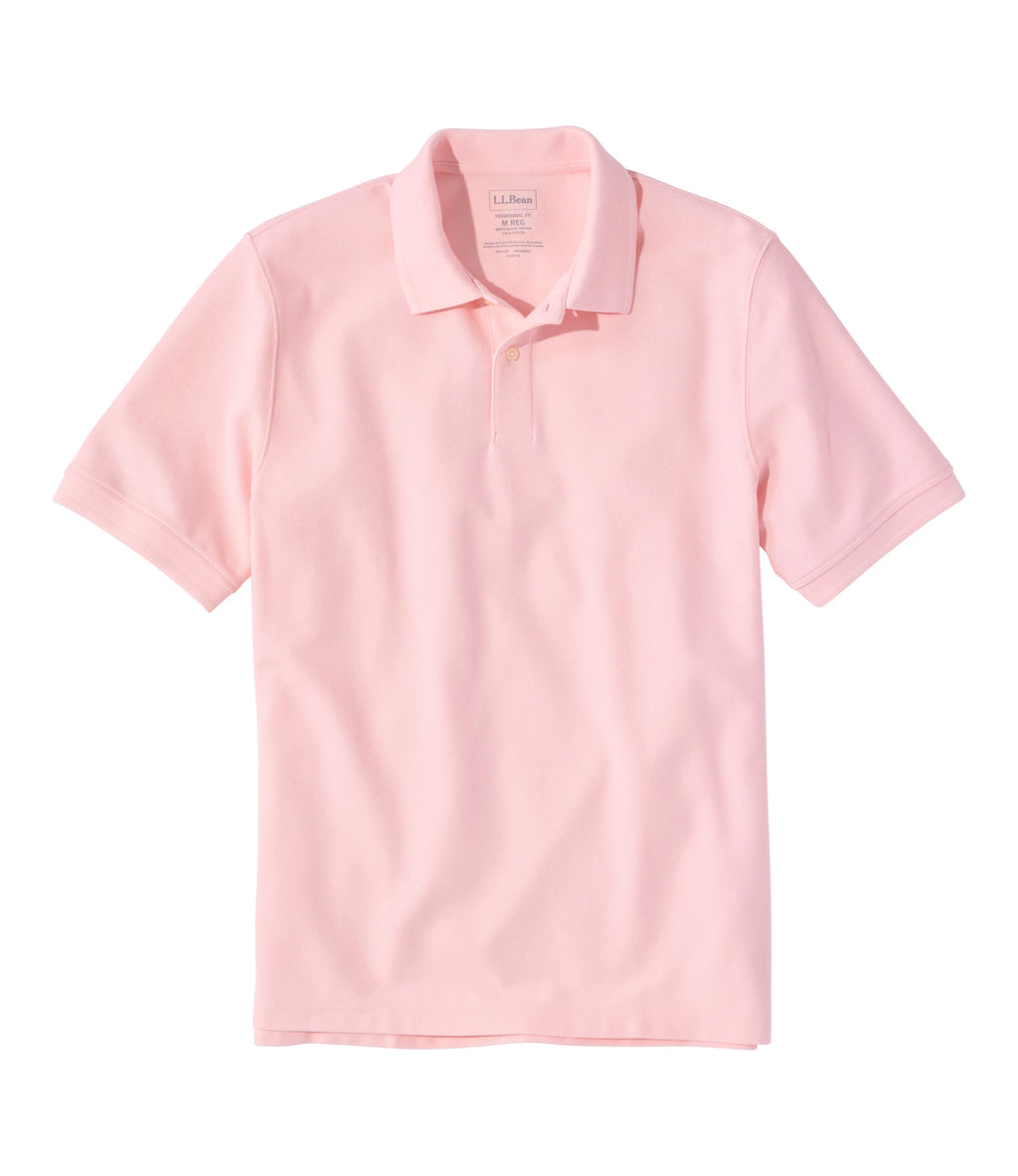Men's Cotton Piqué Polo Shirt - Black