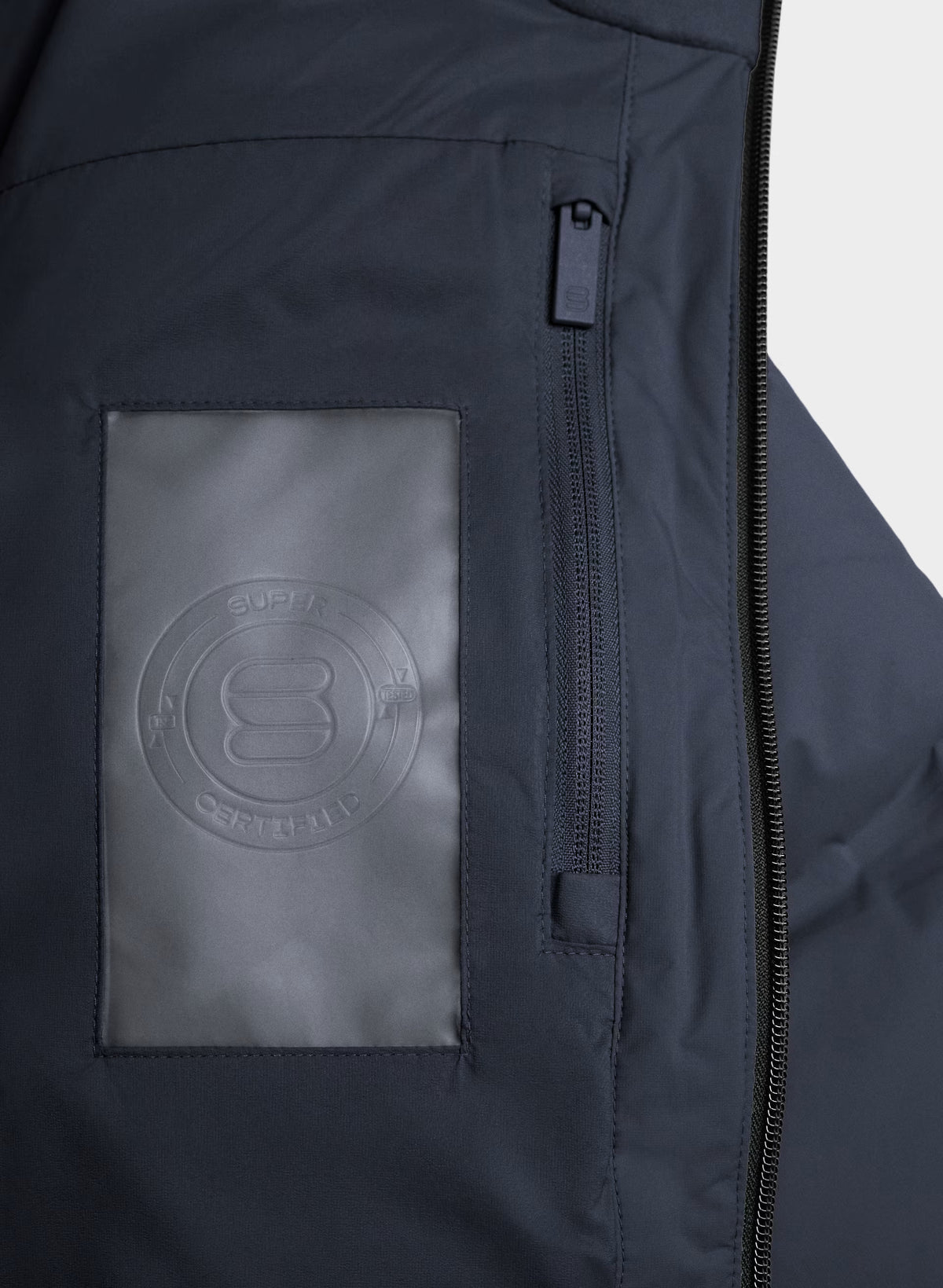 Waterproof Long Down Puffer Coat - Gray