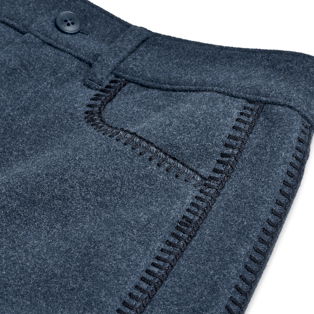 Women's Mid-Rise Barrel Pants - Black Heather