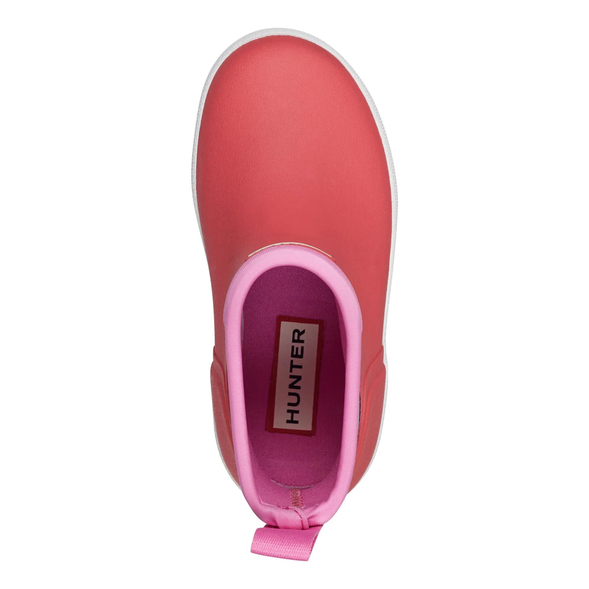 Kids' Waterproof Pull-On Rain Boots - Light Red