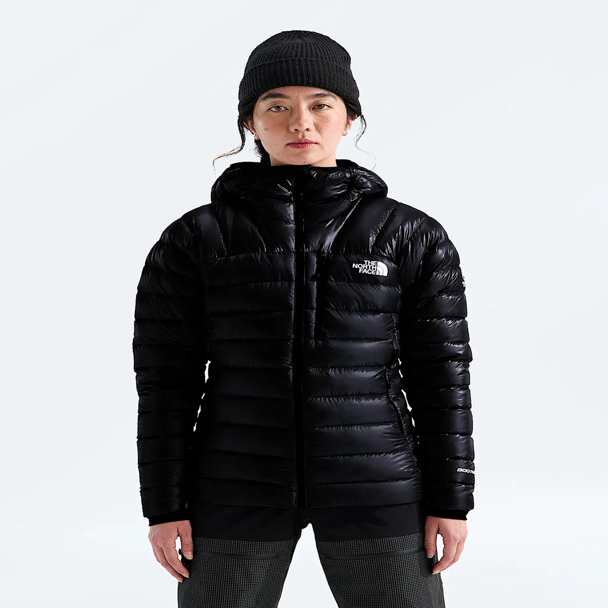Women's Insulated Hooded Jacket - Black