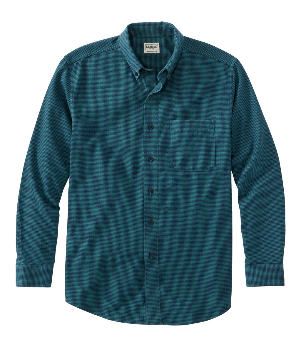 Men's Cotton Flannel Shirt - Charcoal