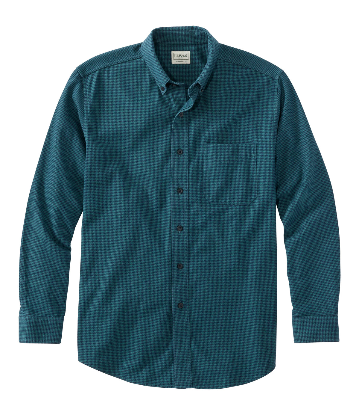 Men's Cotton Flannel Shirt - Charcoal
