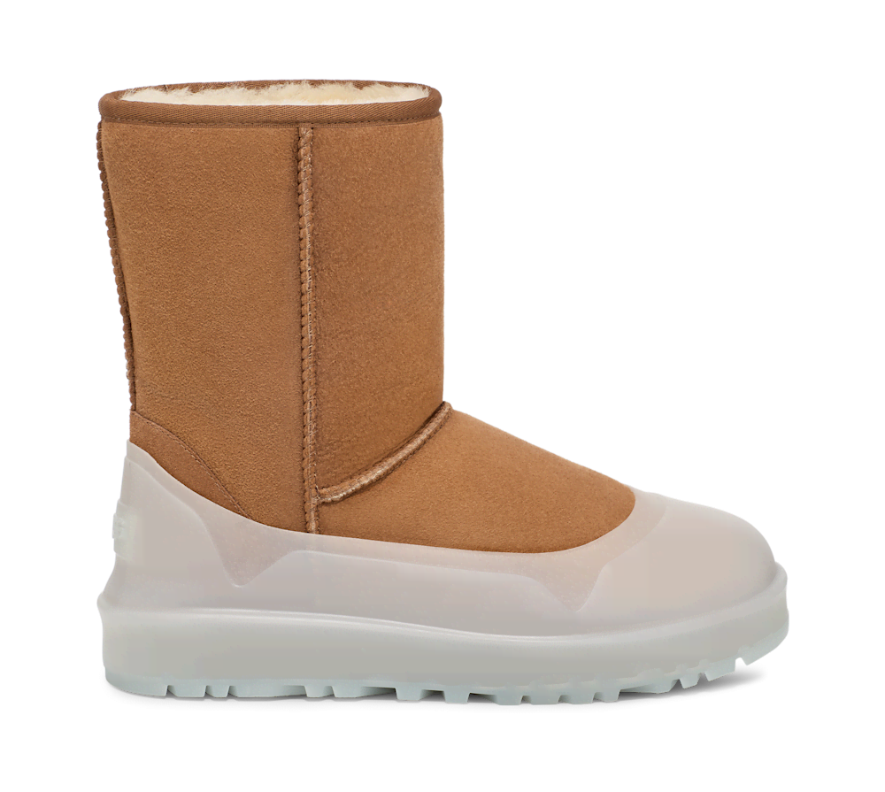 All-Gender Clear Rubber Boot Cover